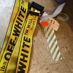 Off white belt O/S brand new with tags